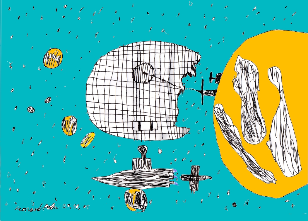 Universe Universum nach Leonard Palm Weltall Kosmos 