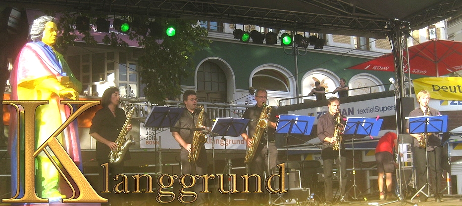Bonner Saxophon-Ensemble Klanggrund 2010