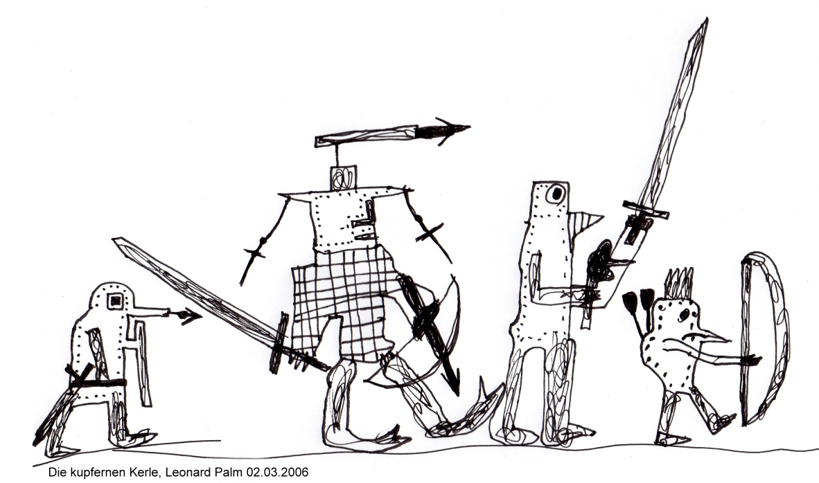 Leonard Palm "Die kupfernen Kerle"