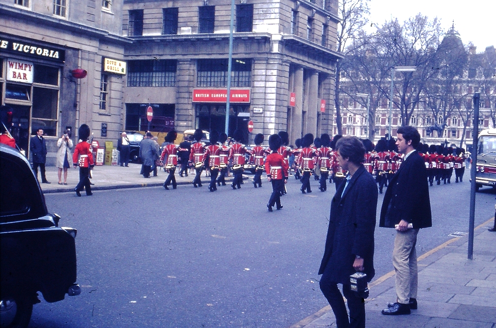 London 1968 Goedart Palm Wimpy Bar