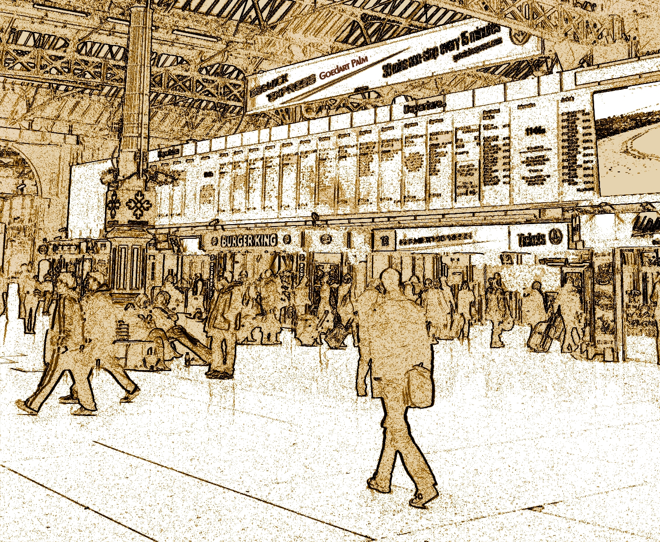 Victoria Station Goedart Palm