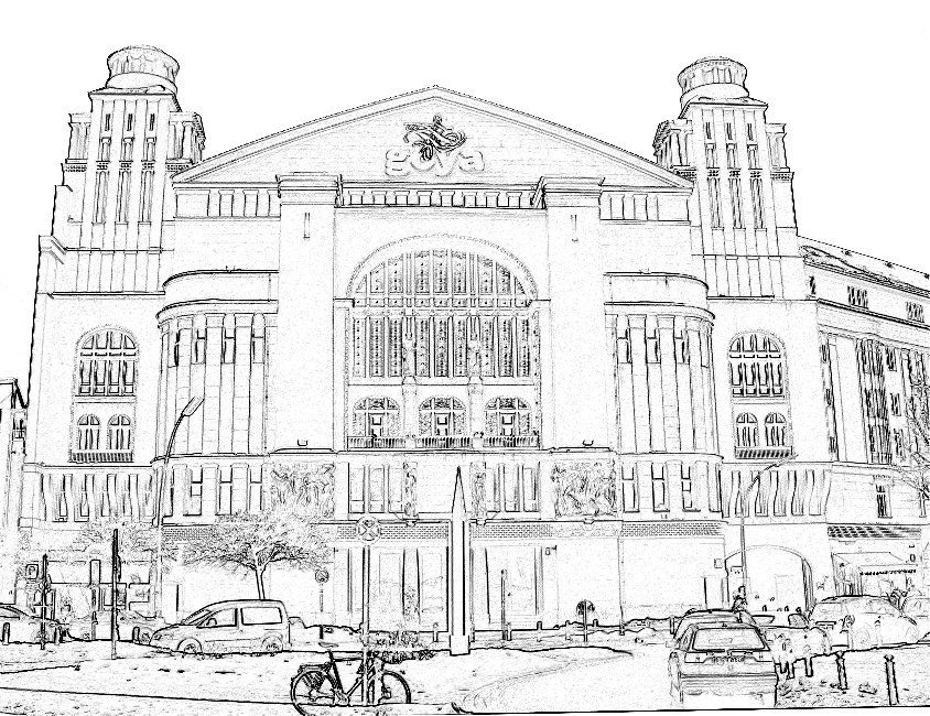 Berlin Sketch Goedart Palm Goya